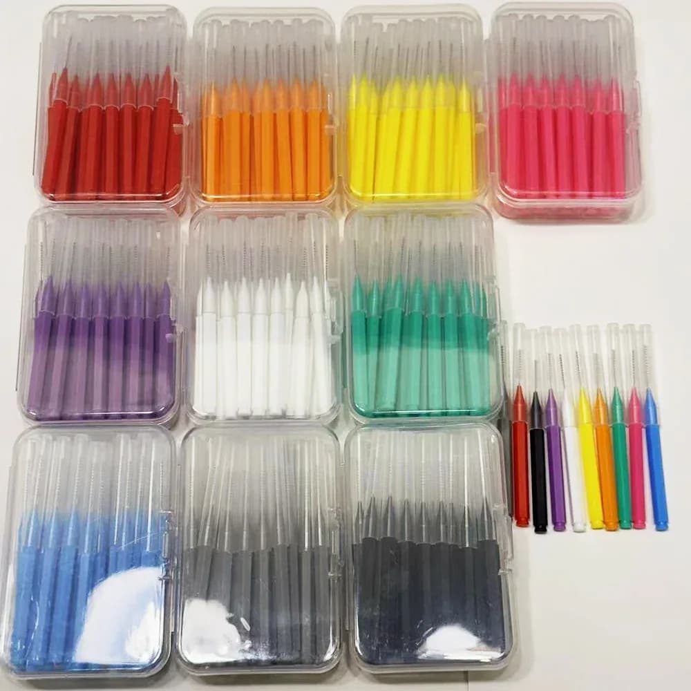 30 Interdental Brushes – Soft Micro Bristles