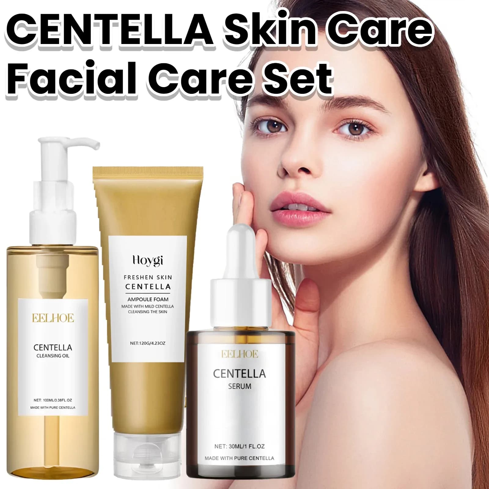 Centella Gentle Makeup Remover Oil & Serum Set