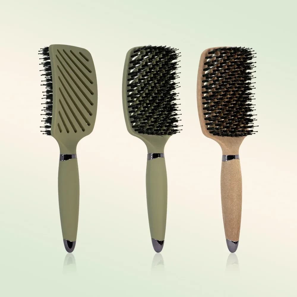Boar Bristle Detangling Hair Comb