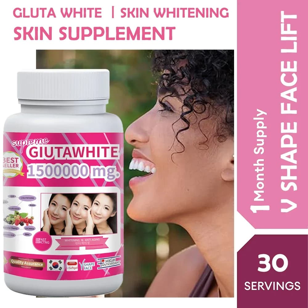 Glutathione Skin Brightening Softgels – 1,500,000 mg