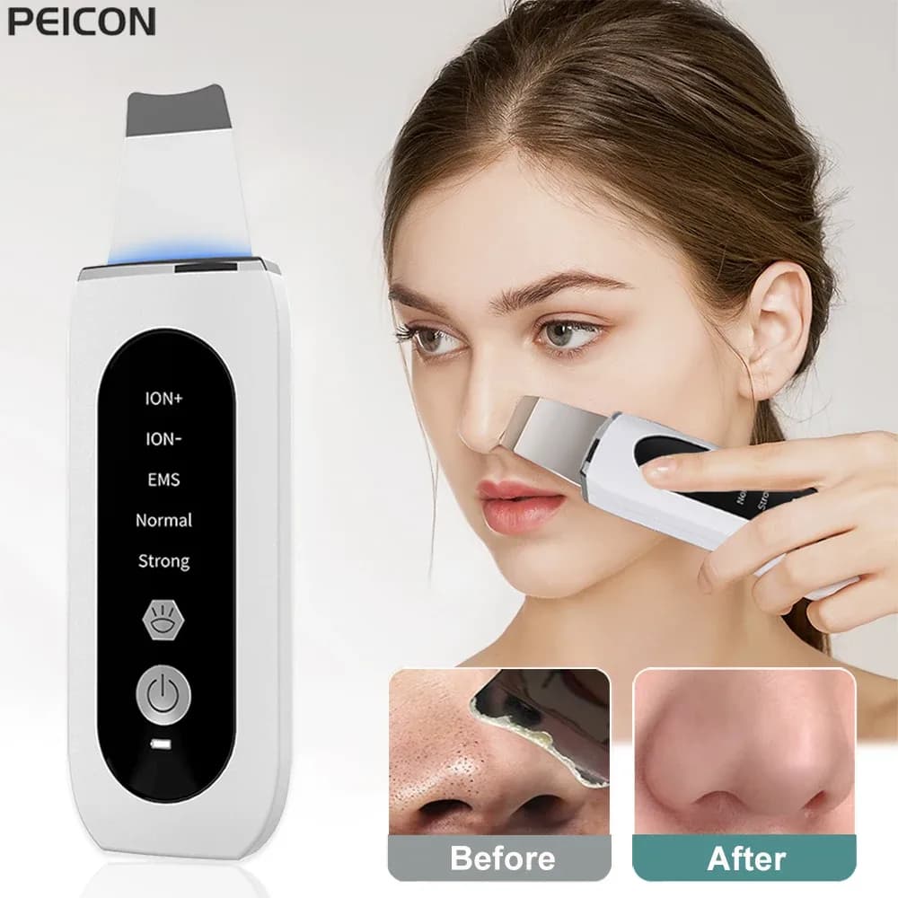 Ultrasonic Skin Scrubber for Deep Cleansing
