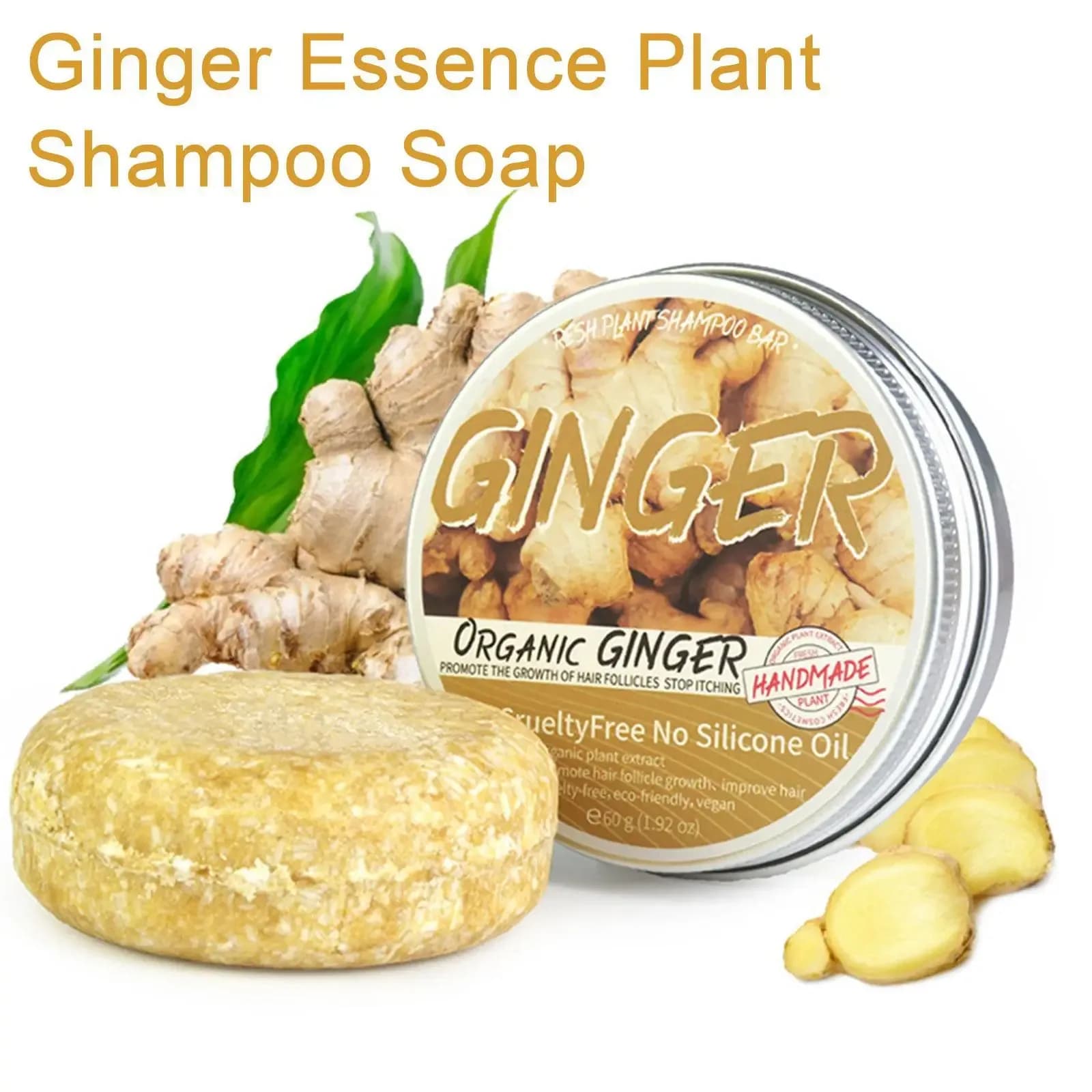 Ginger & Polygonum Shampoo Bar