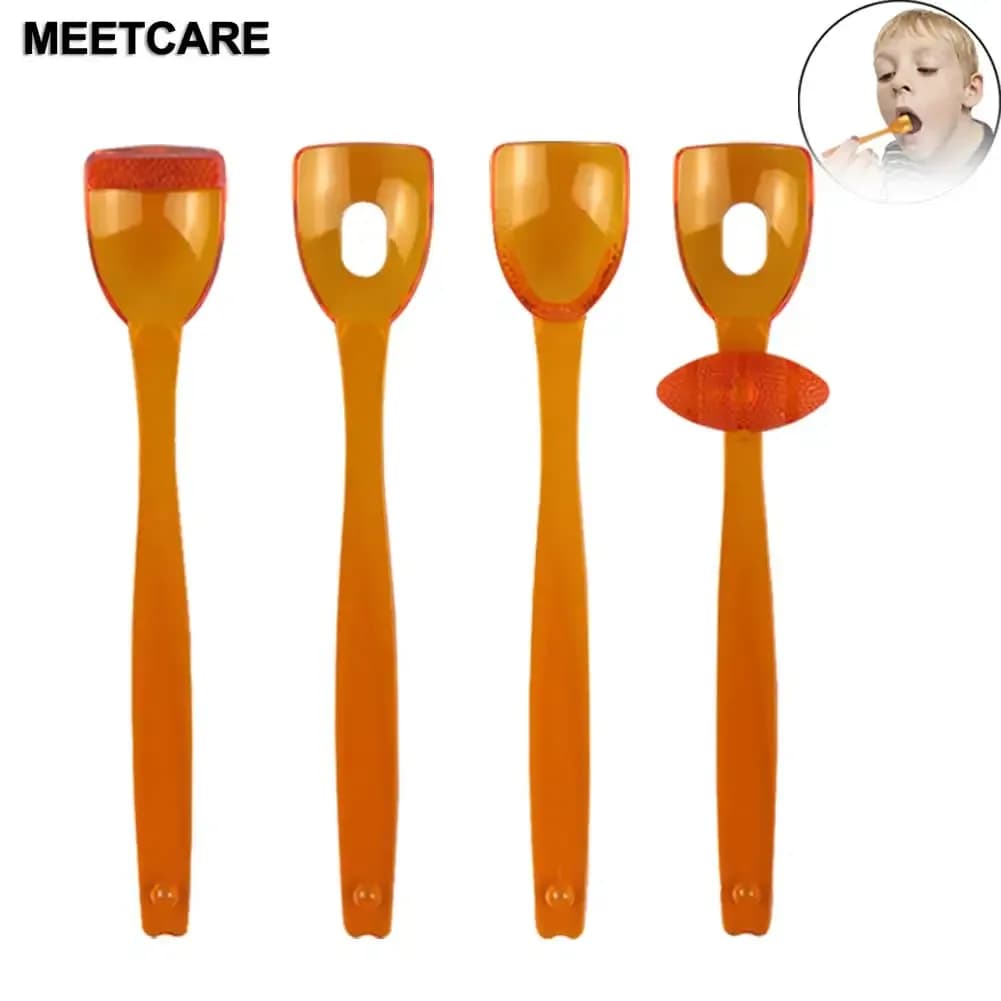 Speech & Tongue Muscle Training Tips – 4 pcs