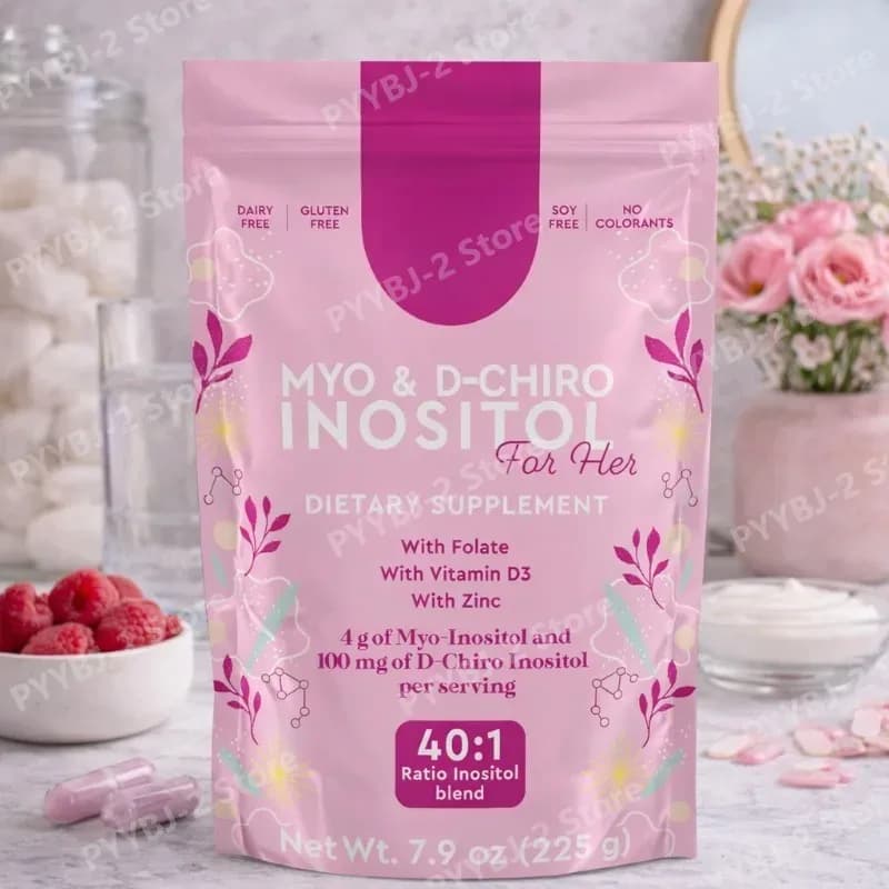 Myo & D‑Chiro Inositol Powder (40:1) with Folate, Vitamin D3 & Zinc