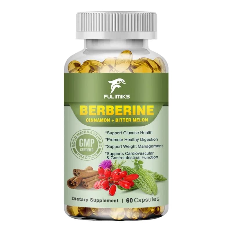 Berberine, Ceylon Cinnamon & Bitter Gourd Capsules