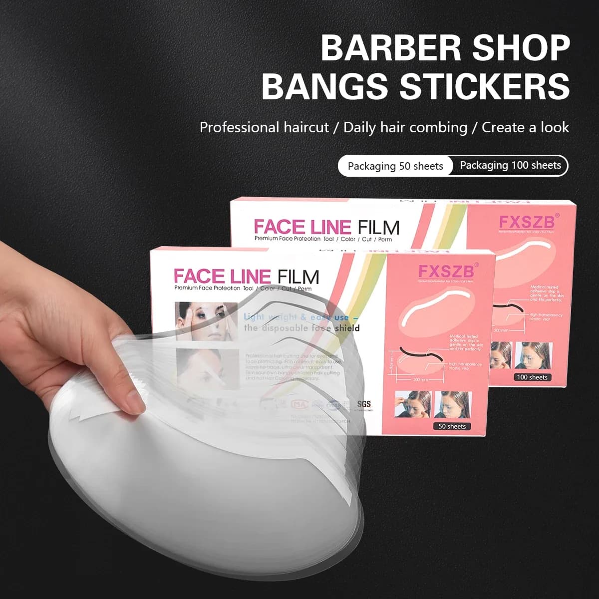 Disposable Face Shield for Microblading – 50 or 100 Pack