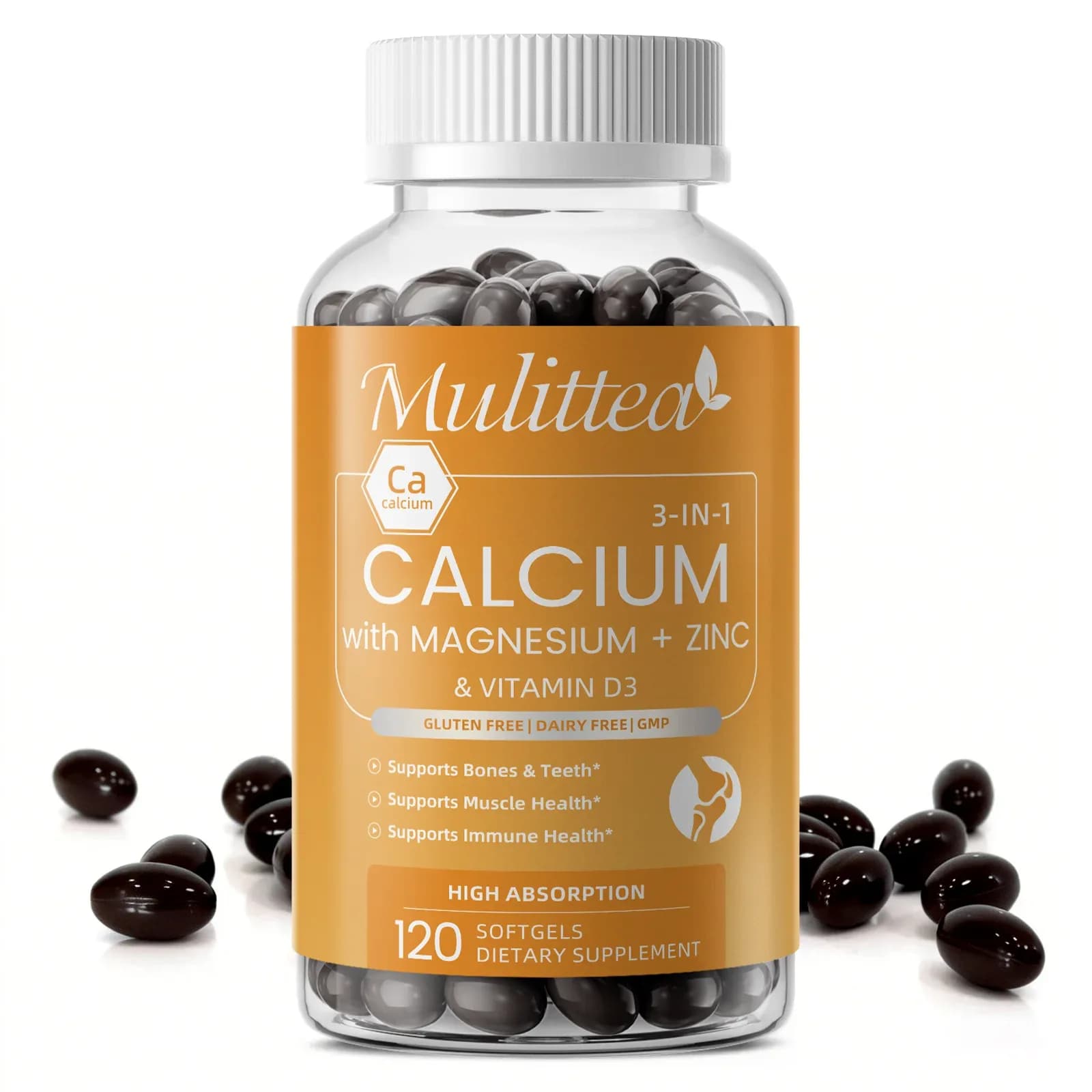 Calcium, Magnesium & D3 K2 Capsules