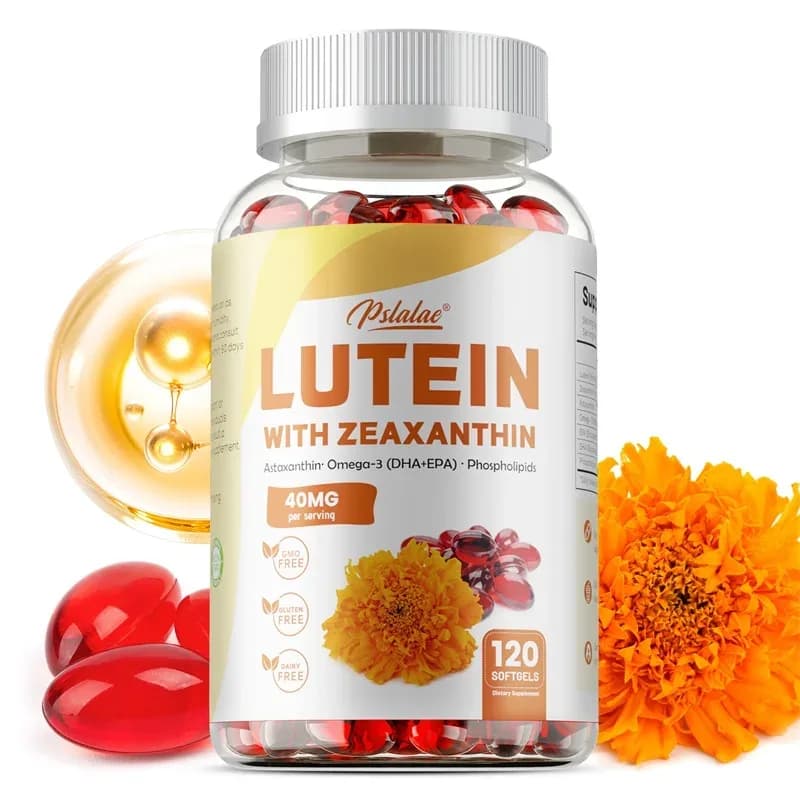 Lutein and Zeaxanthin Capsules – 40 mg per serving