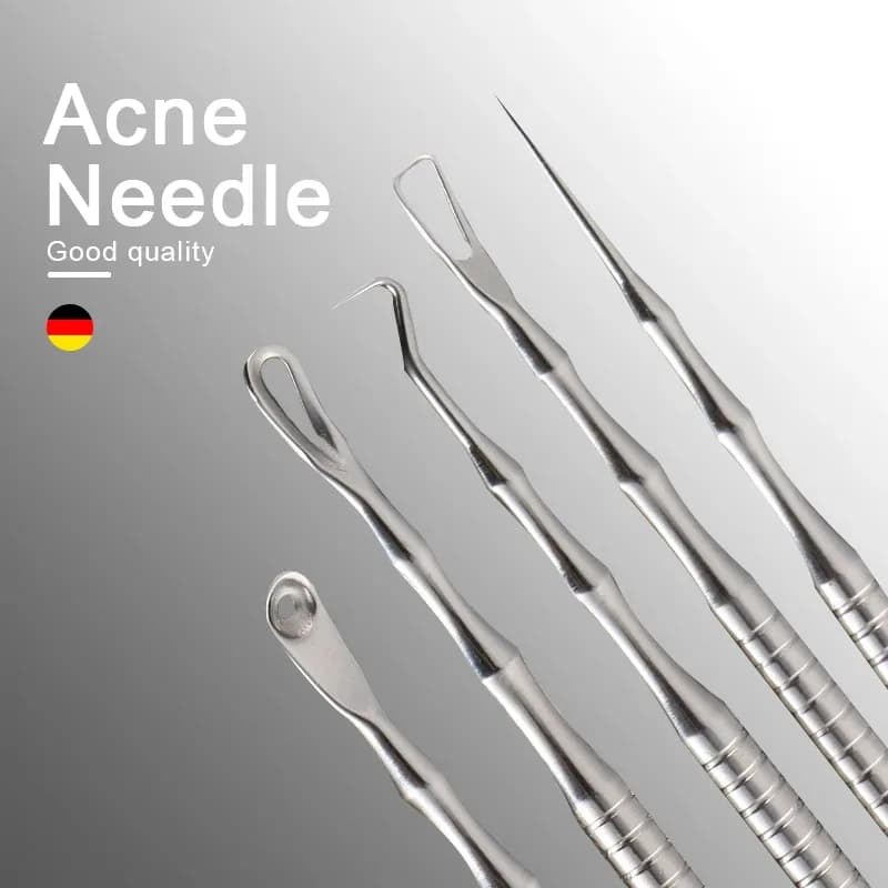 Blackhead Remover Acne Extraction Tool with Needle Tips