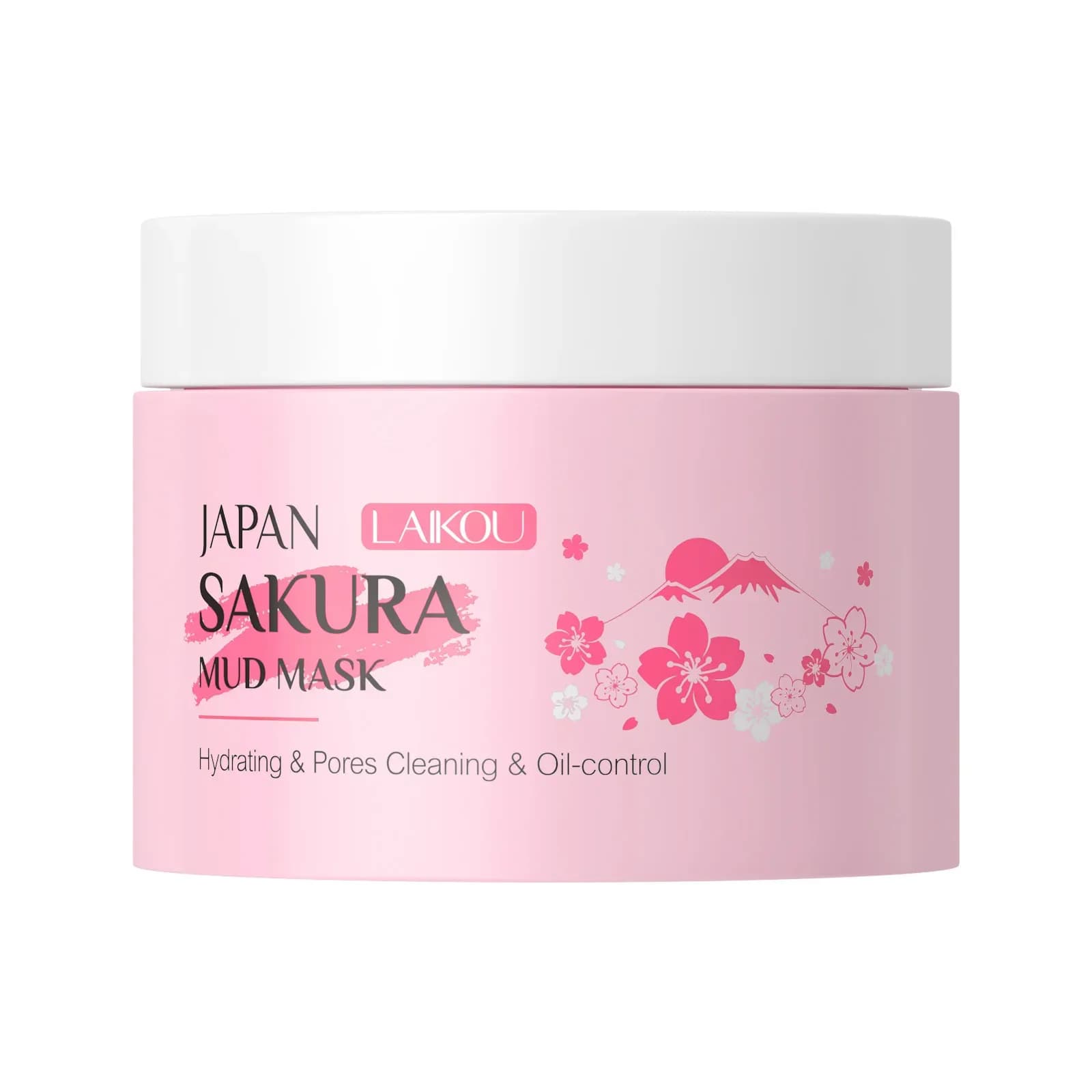 Laikou Sakura Mud Mask – Deep Cleansing, Oil Control & Pore Balance