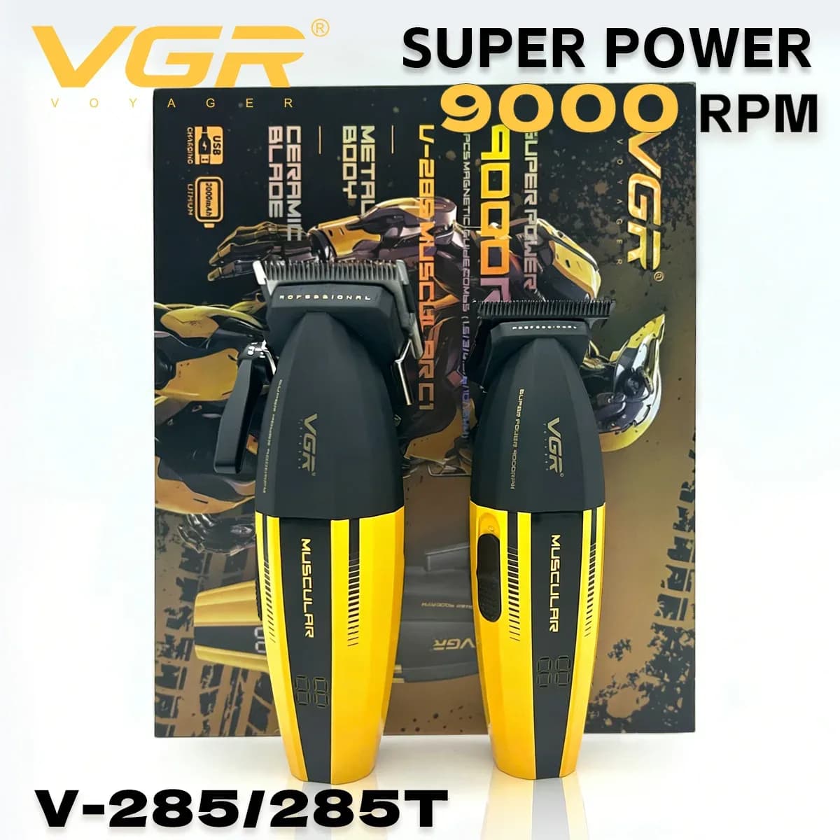 VGR Professional Hair Clipper