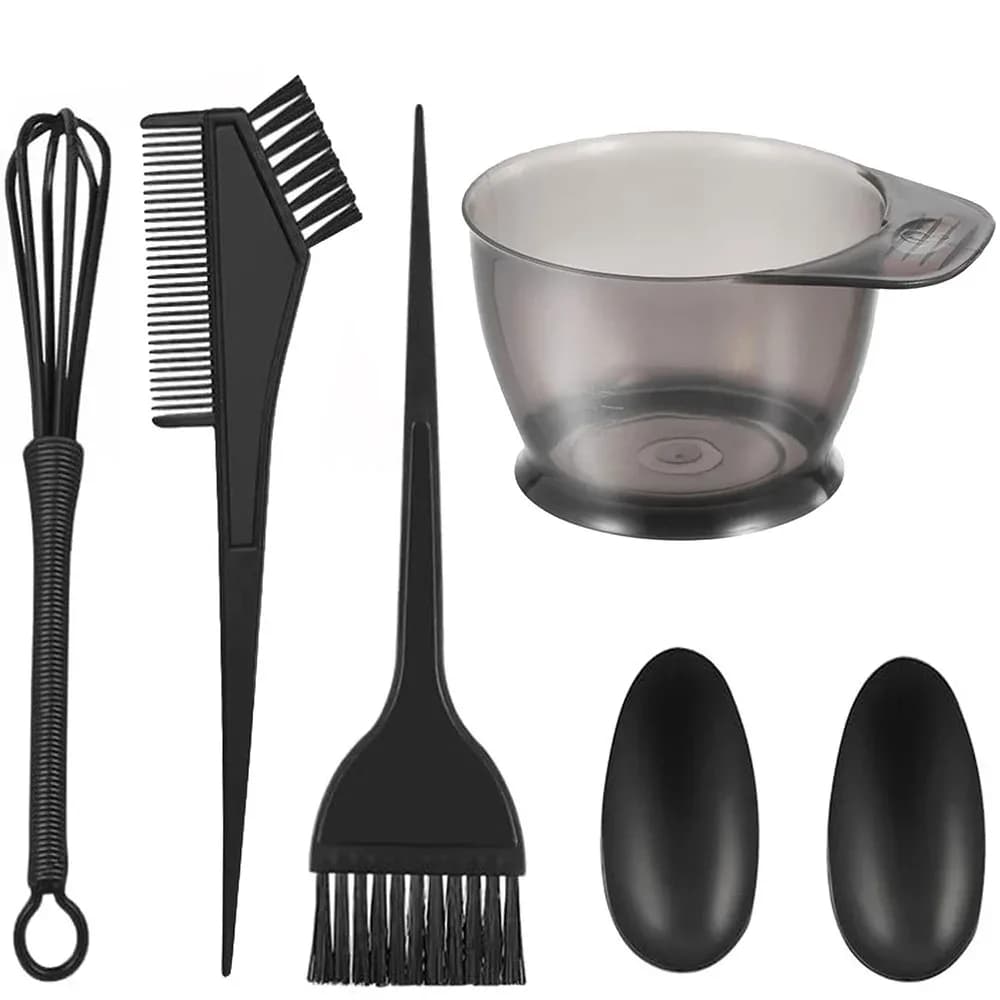 Professional Hair Coloring Kit – 6 Pieces