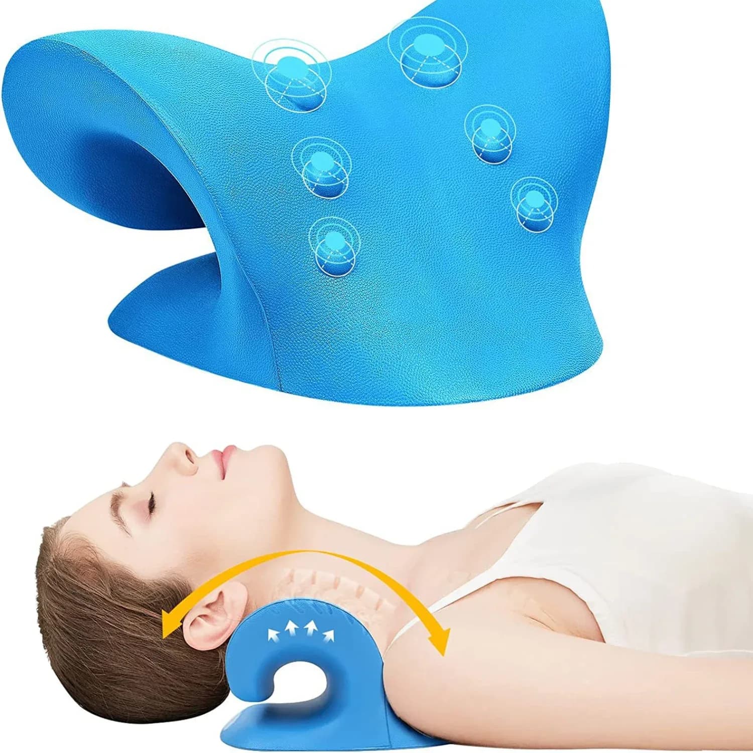 Neck and Shoulder Stretcher for Cervical Alignment