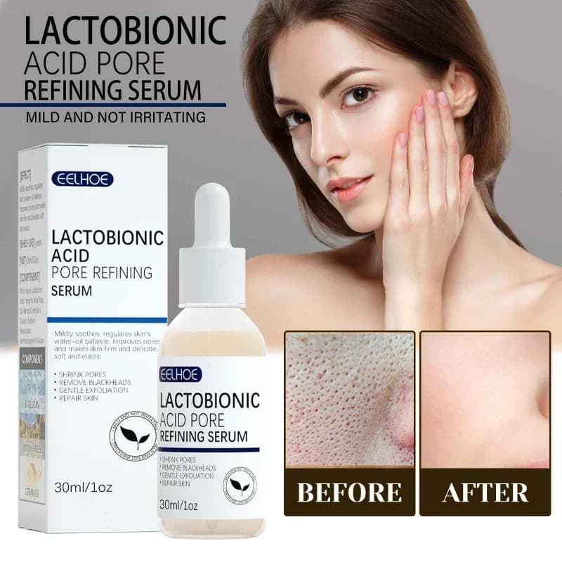 Lactobionic Acid Facial Serum – Pore Refining & Fine‑Line Smoothing