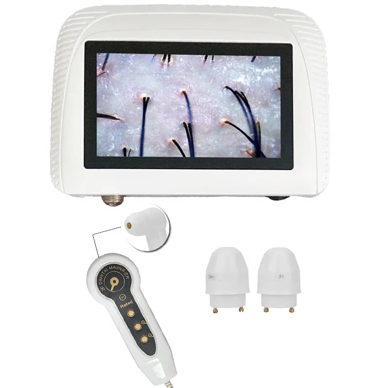 Digital Scalp Detector & Hair Skin Analyzer (50‑200× Zoom)