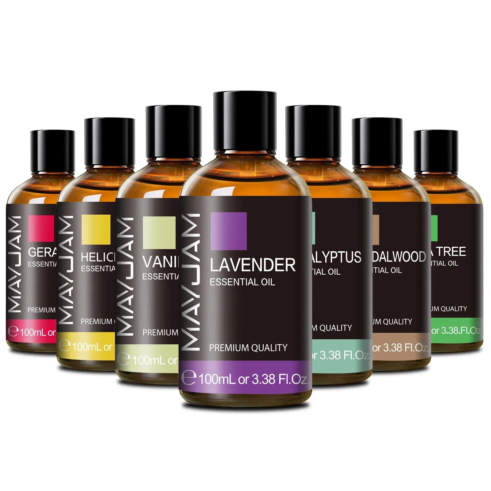 Pure Essential Oil with Glass Dropper – 100 ml