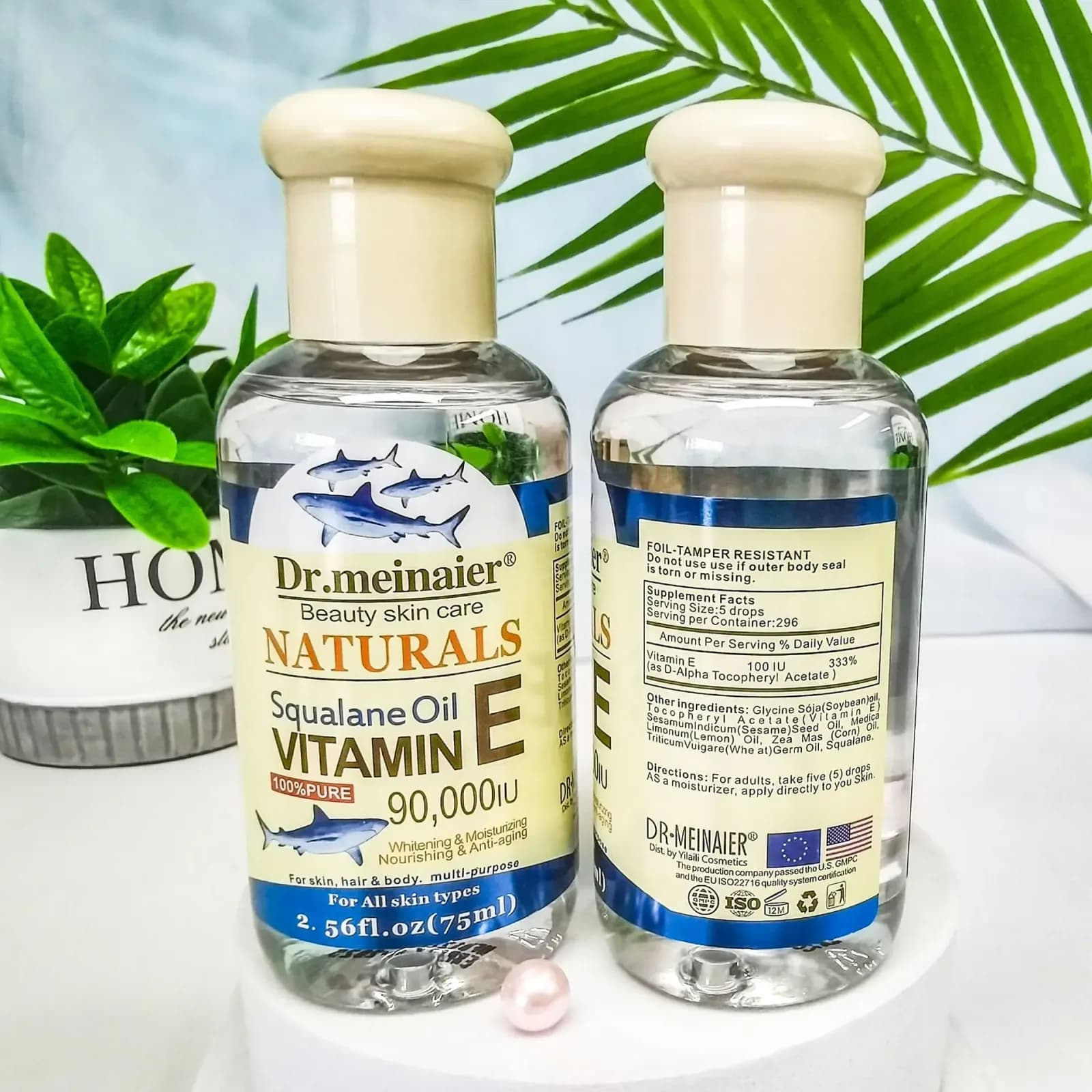 Vitamin E Face Essence Oil – Brightening & Pore Tightening