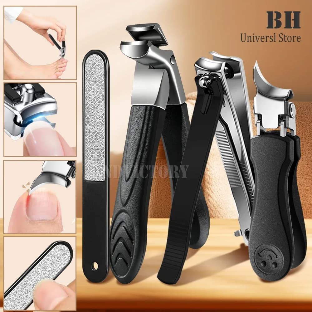 Nail Clipper Set – 2 or 4 Pieces for Thick and Ingrown Nails