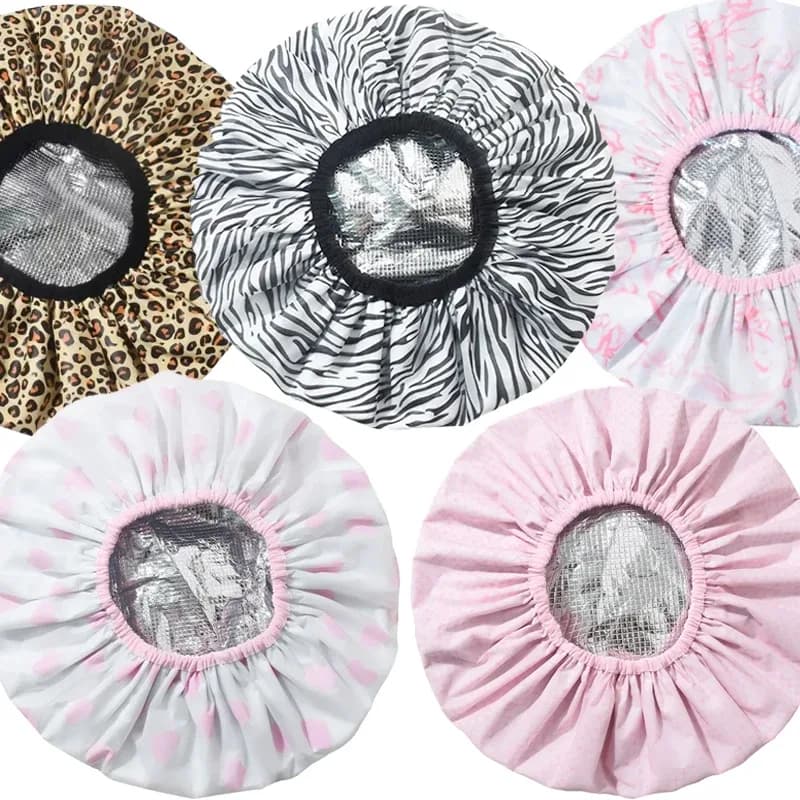 Self‑heating Steam Hair Mask Cap