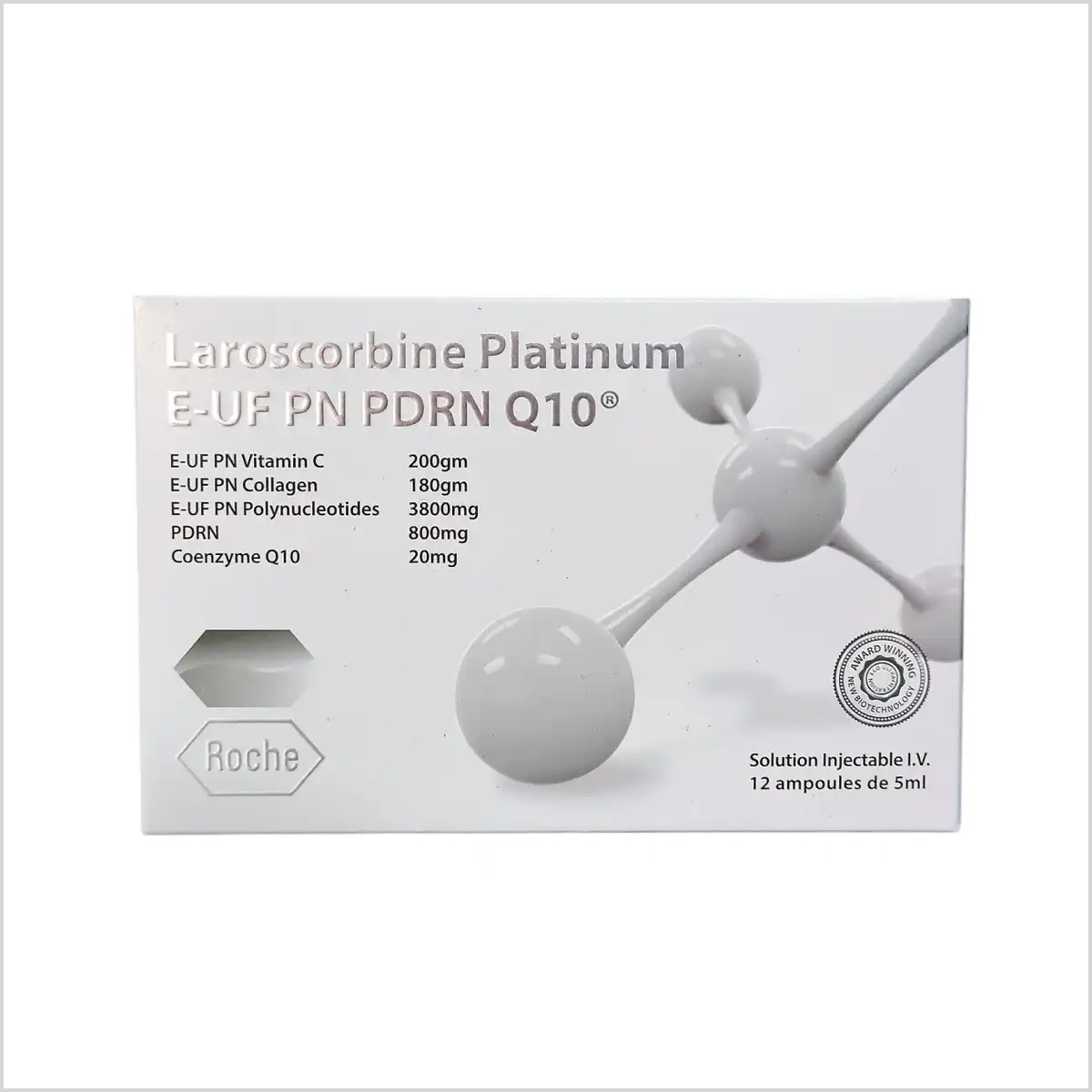 Laroscorbine Platinum E-UF PN 12AMPOULES By Roche France