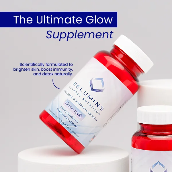 relumins 1000mg glutathione review Relumins Gluta 1000 Reduced L-Glutathione Complex with ALA & Vitamin C