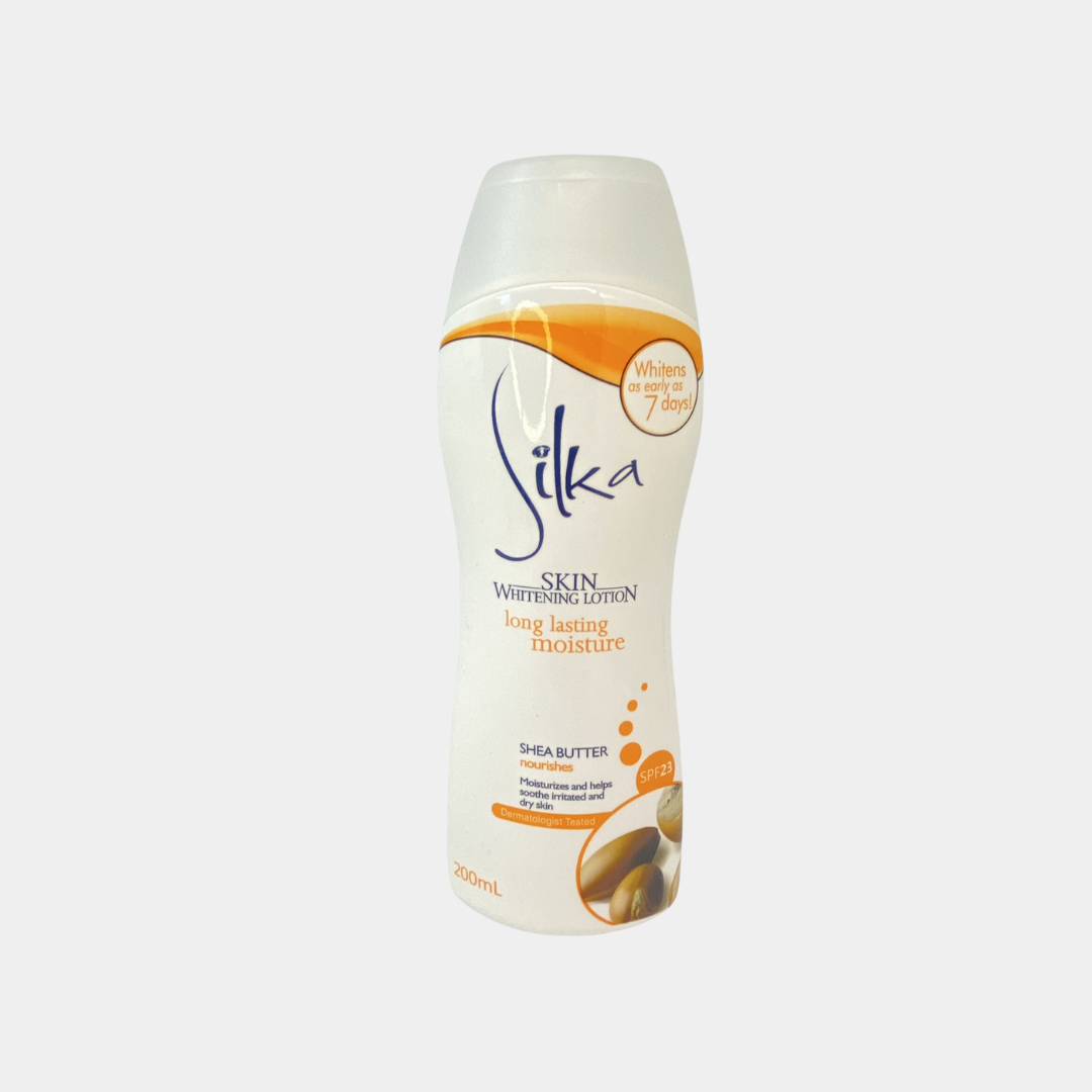 Silka Skin Whitening Lotion w/ Shea Butter 200ml (SPF 23)